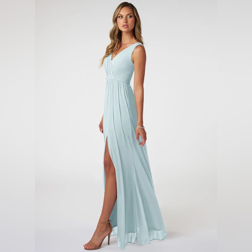 Azazie Tanicia Mist Bridesmaid Dress